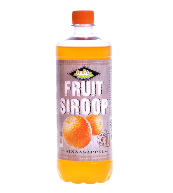 Sinaasappel fruitsiroop 0,75 liter