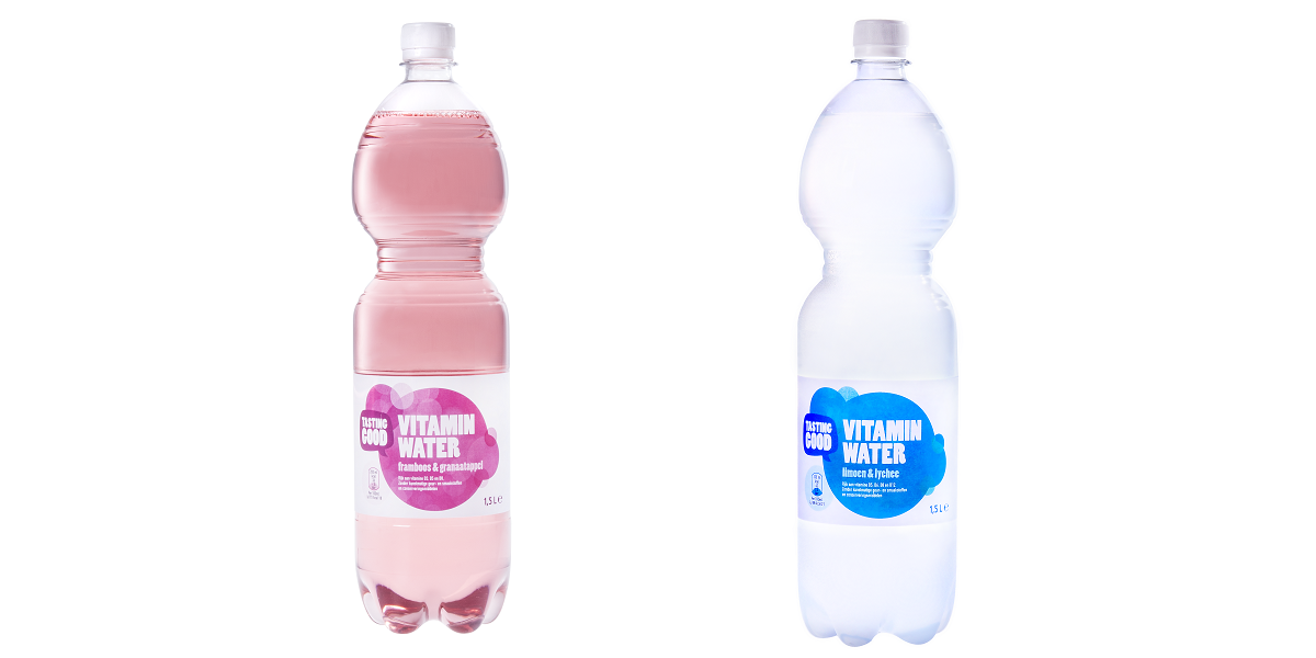 Verkrijgbaar vanaf mei 2017: Tasting Good Vitamin Water 1,5L