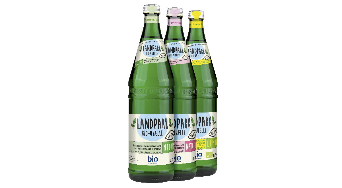 Exclusief voor de Nederlandse markt: Landpark Bio Mineraalwater