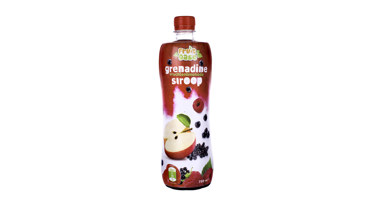 Nieuwe smaak van Fruit Oase - Grenadine!