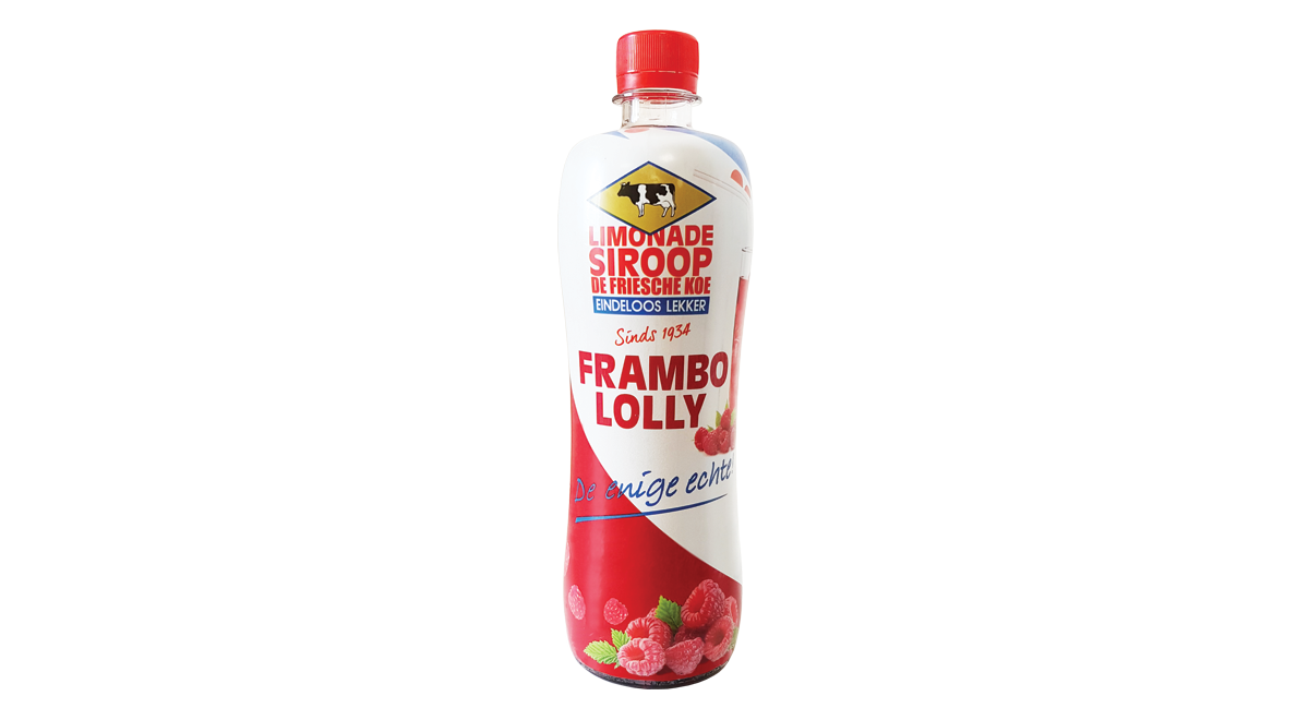 De Friesche Koe - Frambololly siroop!