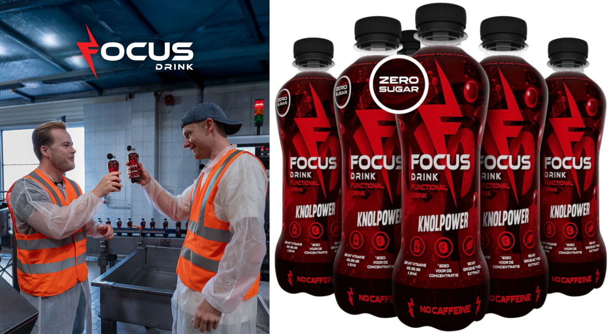 Nieuwe smaak alert: Focus Drink® Knolpower