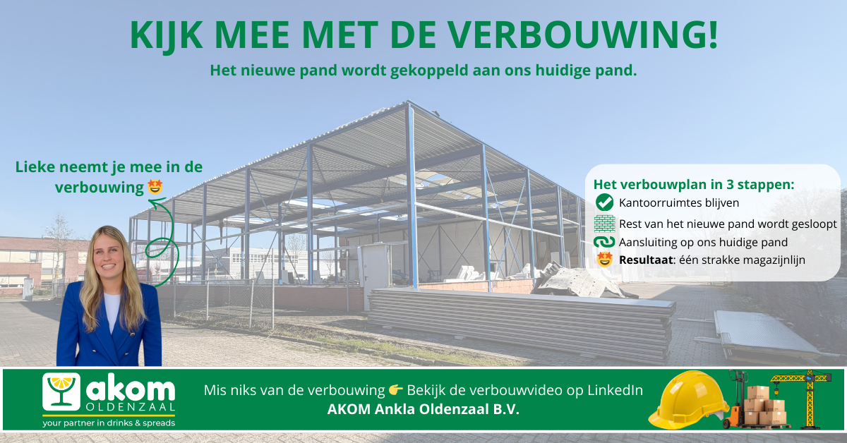 Kijk je mee? De verbouwing is begonnen!