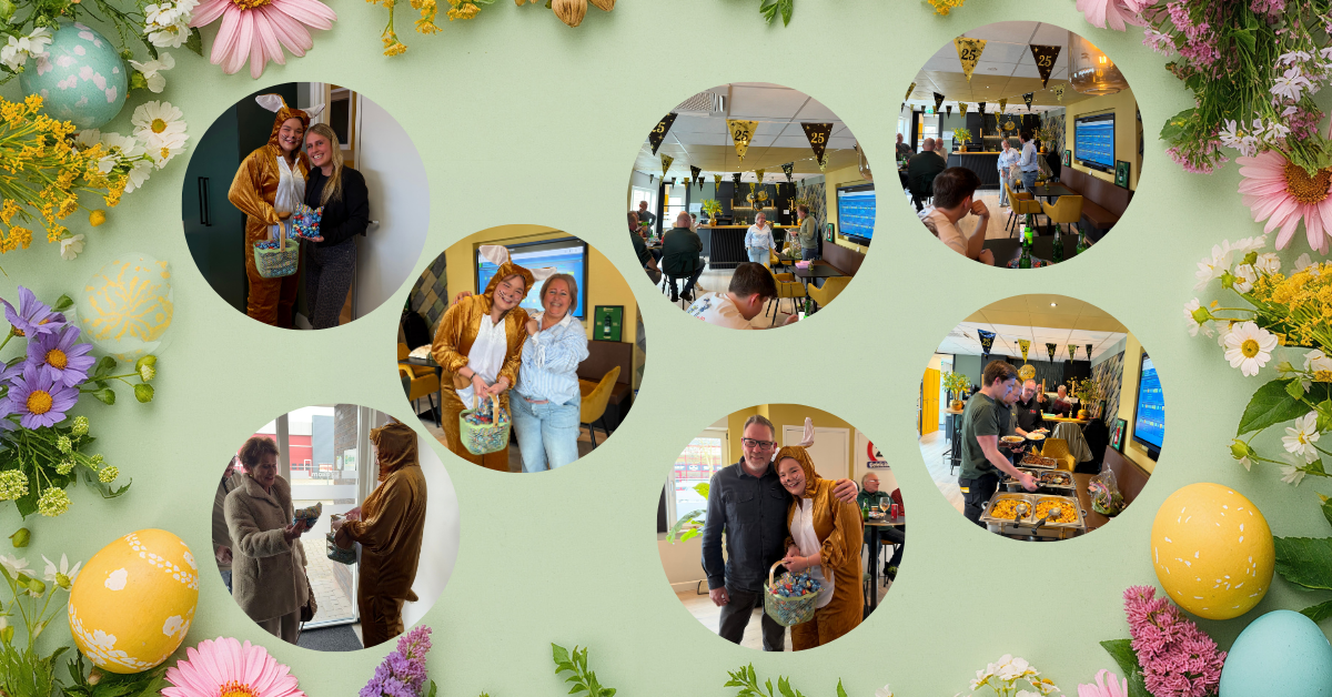 Een 25-jarig jubileum vier je niet elke dag en al helemaal niet met een paashaas