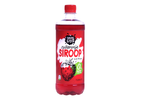 Suikervrije siroop aardbei 0% 750ml