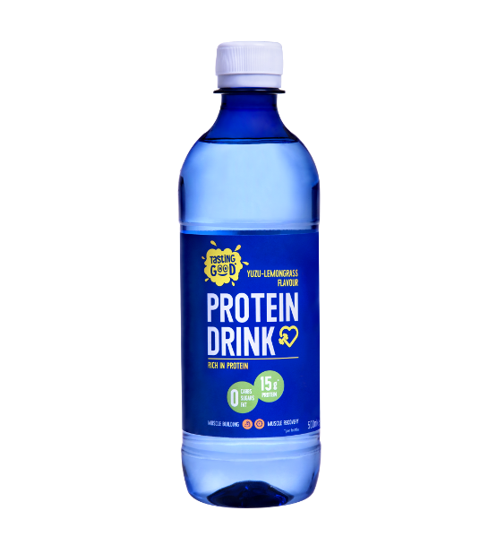 Suikervrije protein drink yuzu-citroengras 0,5 liter