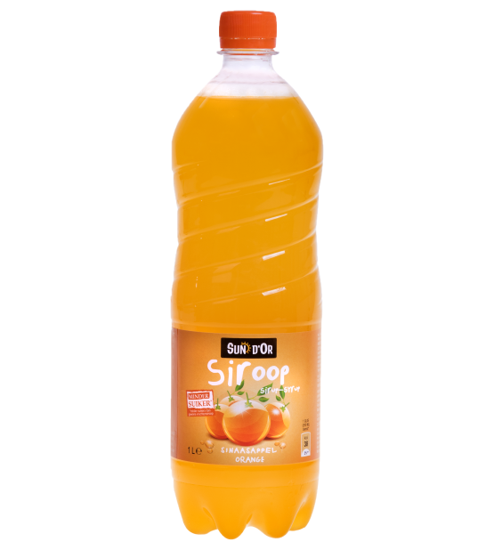 Sinaasappel Siroop 1,0 ltr