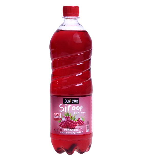 Framboos Siroop 1,0 ltr