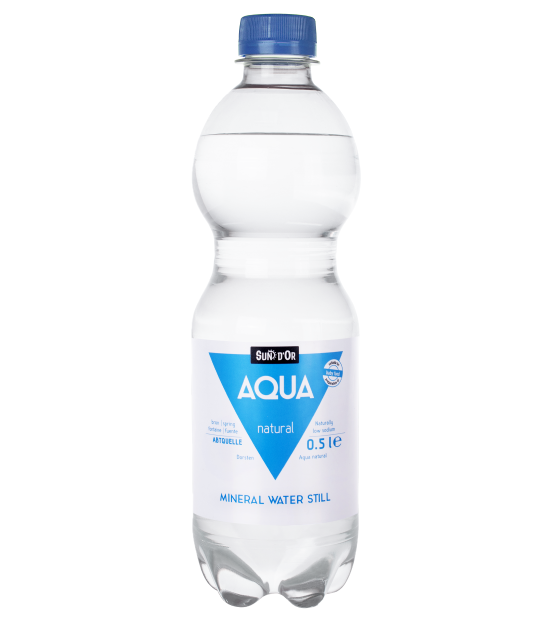 Mineraalwater naturel zonder Koolzuur 0,5 liter