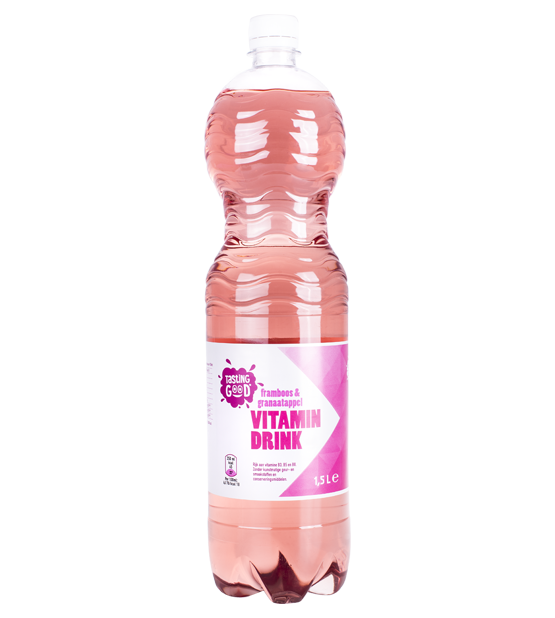 Vitamine Drink Framboos-Granaatappel 1,5 liter