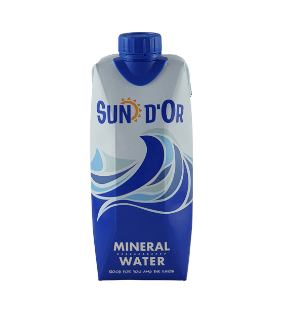 Sun d'Or Mineraalwater zonder koolzuur in pak 0,5 liter