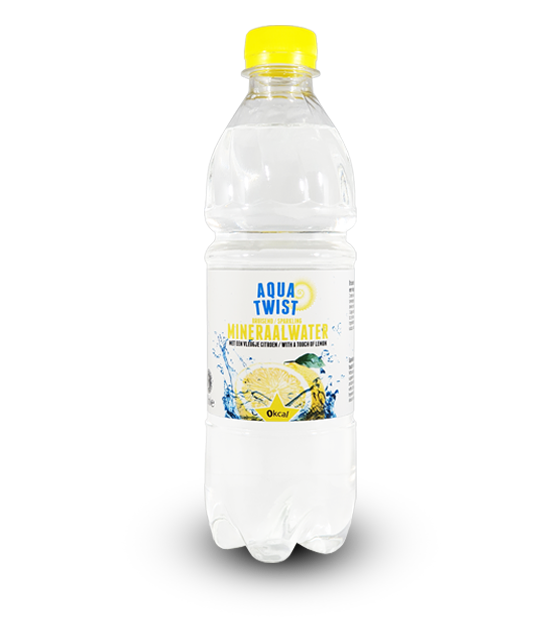 Bruisend mineraalwater met een vleugje citroensmaak 0,5 liter