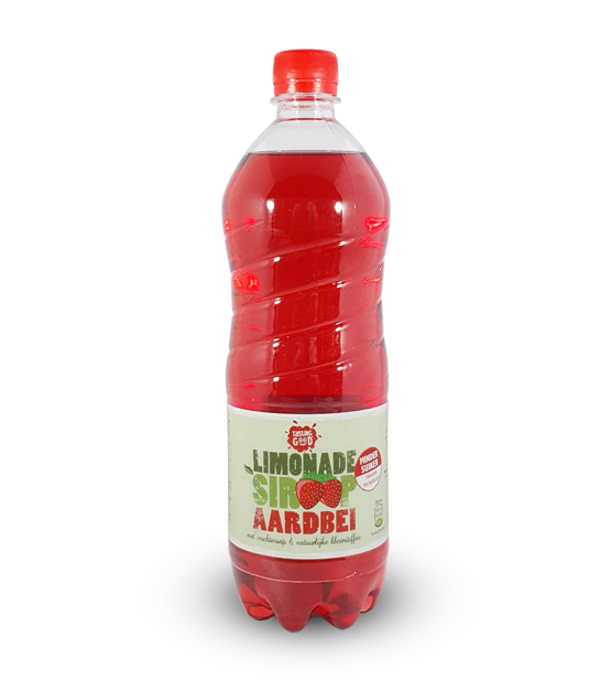 Aardbei Siroop 1,0 liter