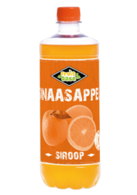 Sinaasappel fruitsiroop 0,75 liter