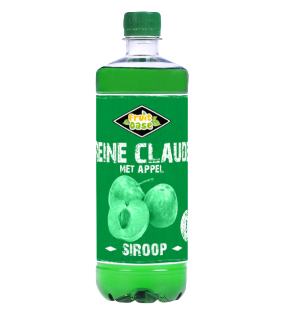 Reine Claude fruitsiroop 0,75 liter