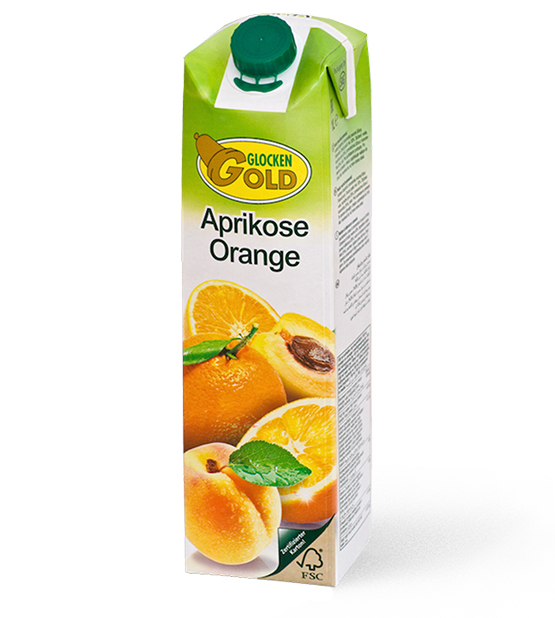 Abrikoos- Sinaasappelnectar 1,0 liter